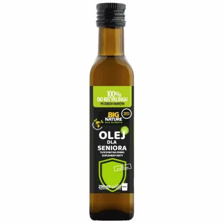 Olej Dla Seniora Tłoczony Na Zimno 250 ml - Big Nature (data: 17.08.2025)