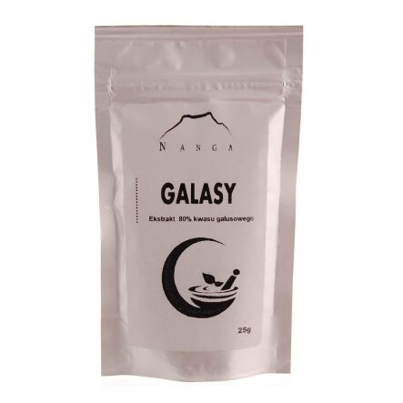 Galasy Ekstrakt Kwas Galusowy 80% 25 g Nanga Przecena Krótka Data Minimalnej Trwałości