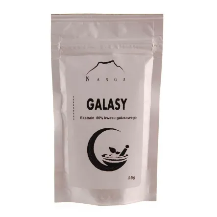 Galasy Ekstrakt Kwas Galusowy 80% 25 g Nanga Przecena Krótka Data Minimalnej Trwałości