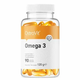 Omega 3 - 90 kapsułek - Kwasy Tłuszczowe DHA i EPA - OstroVit