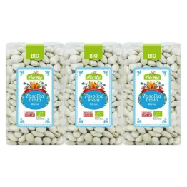 3 x Fasolka Biała Bio 500 g - Bio Raj