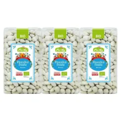 3 x Fasolka Biała Bio 500 g - Bio Raj