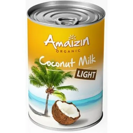 Napój Kokosowy Light W Puszce 9% Tłuszczu Bio 400 ml Amaizin