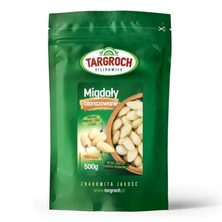 Migdały Blanszowane 500 g - Targroch 