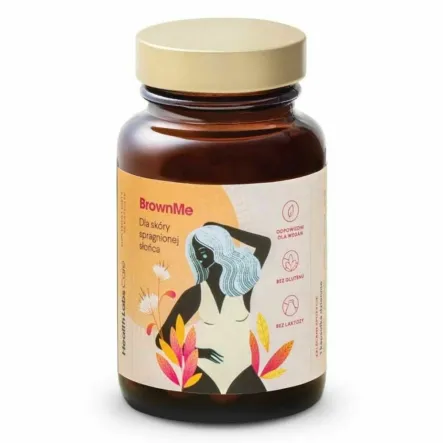 Kapsułki Utrwal Opaleniznę Brown Me 30 Sztuk - Health Labs Care