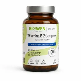 Witamina B12 Complex+ 60 Kapsułek - Biowen