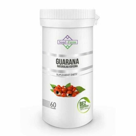Guarana Ekstrakt 60 Kapsułek - Soul Farm - Wyprzedaż