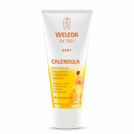 Calendula Krem dla Niemowląt i Dzieci Przeciw Odparzeniom z Nagietkiem Lekarskim 75 ml - Weleda