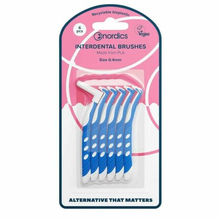 Szczoteczki Do Czyszczenia Przestrzeni Międzyzębowych 6 Sztuk - Nordics