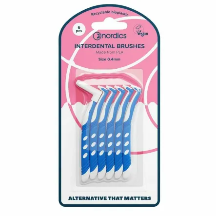 Szczoteczki Do Czyszczenia Przestrzeni Międzyzębowych 6 Sztuk - Nordics