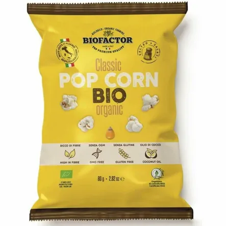 Popcorn Solony BIO 80 g - Biofactor