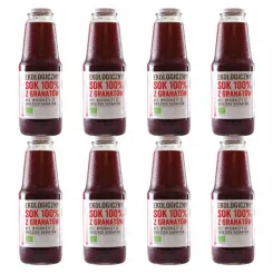8 x Sok z Granatów NFC Bio 1 l Ekowital