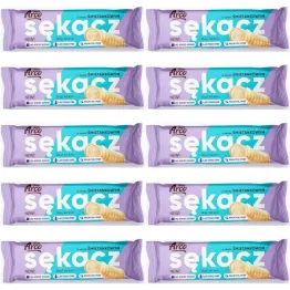 10 x Sękacz o Smaku Śmietankowym Bez Dodatku Cukru 28 g - Arco Sweets