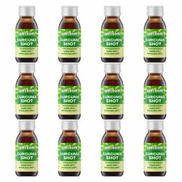 12 x Shot Curcuma (Pomarańcza, Imbir, Kurkuma) 60 ml  - Welsom