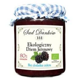 Dżem Jeżynowy Bez Dodatku Cukru Bio 260 g Sad Danków