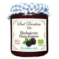 Dżem Jeżynowy Bez Dodatku Cukru Bio 260 g Sad Danków