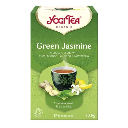 Herbata Zielona Jaśminowa Bio 30,6 g (17x 1,8 g) Yogi Tea