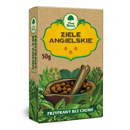 Ziele Angielskie Całe 50 g - Dary Natury