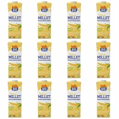 12 x  Napój Jaglany Bezglutenowy Bez Dodatku Cukru Bio 1L Isola Niesłodzony