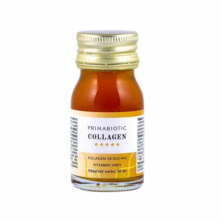 Collagen Shot 30 ml - Primabiotic - Kolagenowy Szot 10 000 mg w jednej buteleczce