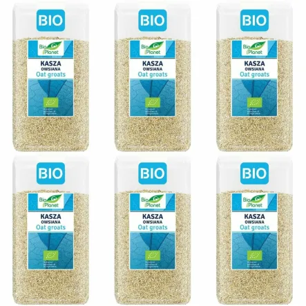 6 x Kasza Owsiana Bio 500 g - Bio Planet