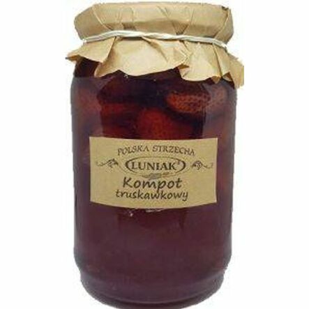 Kompot Truskawkowy 870 g - Luniak