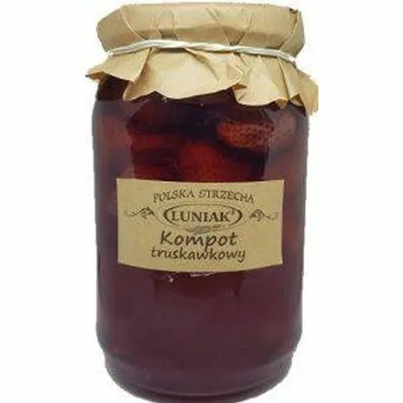 Kompot Truskawkowy 870 g - Luniak