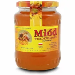 Miód Wielokwiatowy 1 kg - Gospodarstwo Rolne Andrzej Jaworski