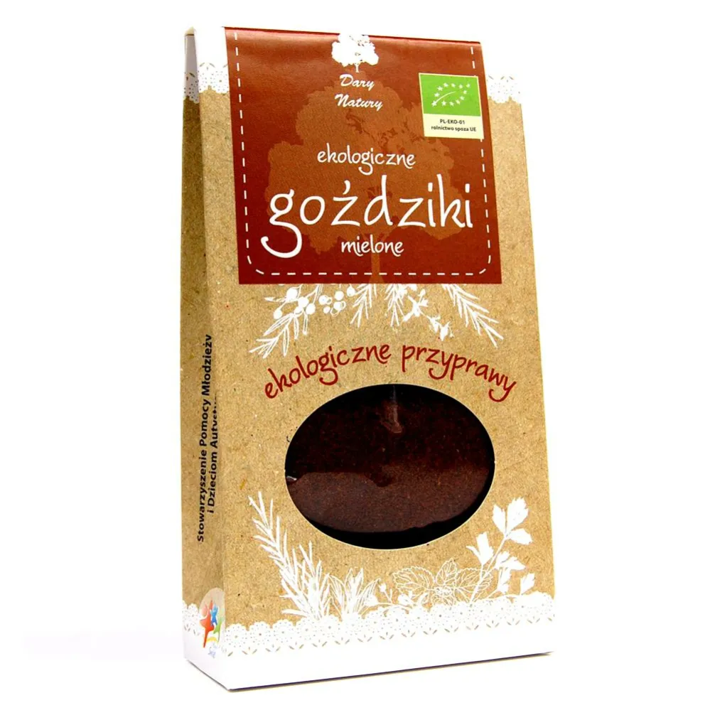 Goździki Mielone Eko 30 g - Dary Natury