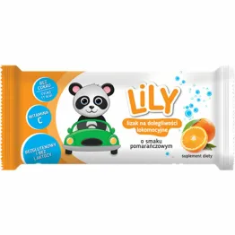 Lizak o Smaku Pomarańczowym na Chorobę Lokomocyjną 8 g - Lily