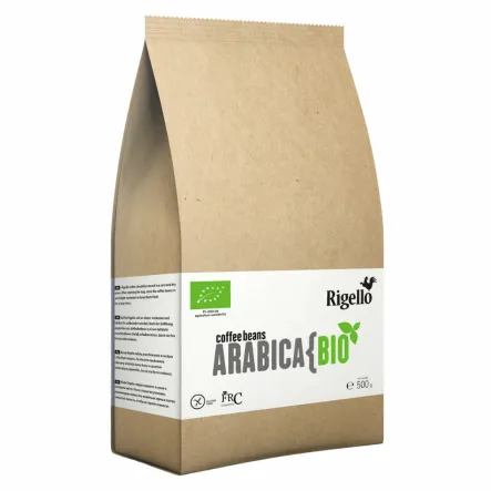 Kawa 100% Arabica Bio Ziarnista 0,5 kg KRAFT - Rigello 