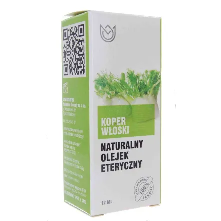 Naturalny Olejek Eteryczny Koper Włoski 12 ml Naturalne Aromaty - Wyprzedaż