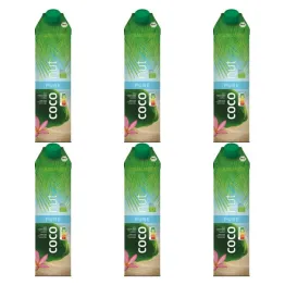 6 x Woda Kokosowa Bio 1 L -  Aqua Verde