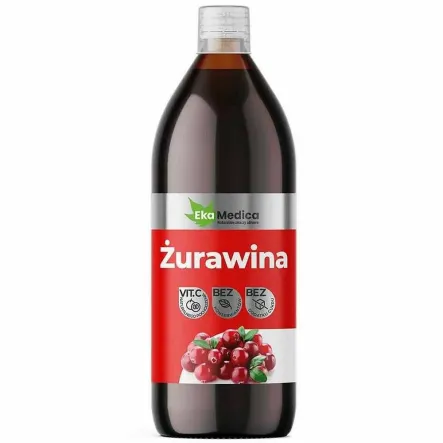 Żurawina 500 ml - Ekamedica