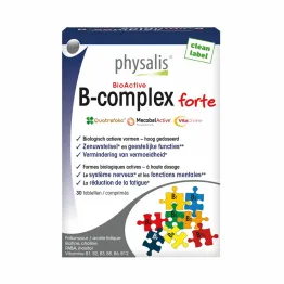 Witamina B Kompleks Forte 30 Tabletek (25 g) - Physalis - Wyprzedaż