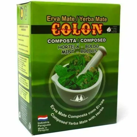 Yerba Mate Colon Menta Boldo 500 g