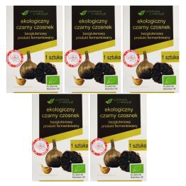 5 x Czarny Czosnek Bio (1 Sztuka) - Przetwory z Natury