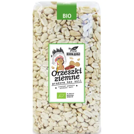 Orzeszki Ziemne Prażone Bez Soli Bio 1kg Bio Planet