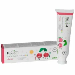Pasta do Zębów Dla Dzieci Bez Fluoru Wiśniowa 100 ml - Melica