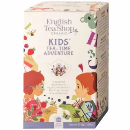 Herbatka Kids’ Tea-Time Adventure BIO 20 Saszetek w 4 Smakach - English Tea Shop