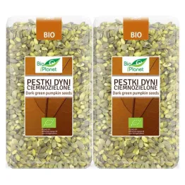 2 x Pestki Dyni Ciemnozielone Bio 1 kg Bio Planet