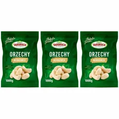 Zestaw 3 x Orzechy Nerkowca Połówki 1 kg - Targroch