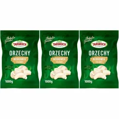 Zestaw 3 x Orzechy Nerkowca Połówki 1 kg - Targroch