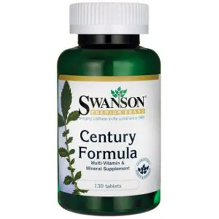 SWANSON Century Formula 130 tabletek z ŻELAZEM