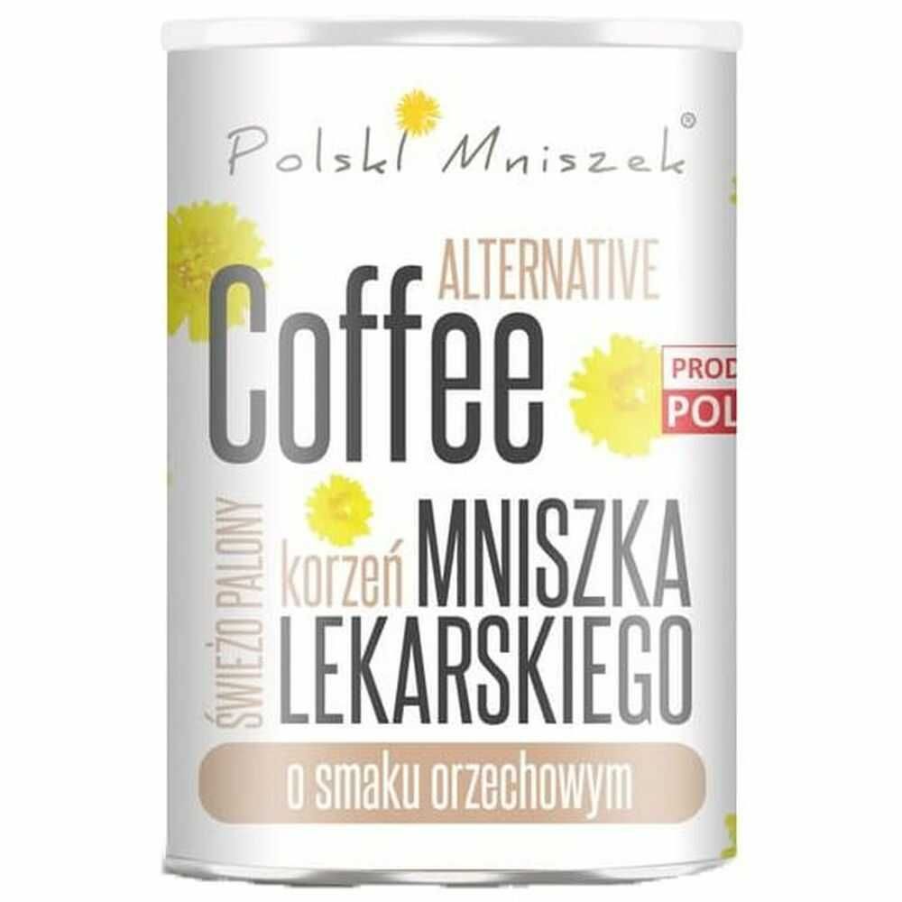 Kawa z Korzenia Mniszka Lekarskiego Smak Orzechowy Bezkofeinowa 150 g - Polski Mniszek