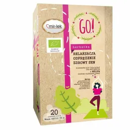 Herbatka Go! Relaksacja Odprężenie Zdrowy Sen Bio 50 g (20x 2,5 g) - Mir-Lek