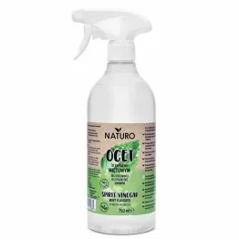 Ocet Spirytusowy do Czyszczenia o Zapachu Miętowym Spray 750 ml - NATURO