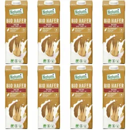 8 x Napój Owsiany Bio BEZ DODATKU CUKRU 1 L  - Natumi