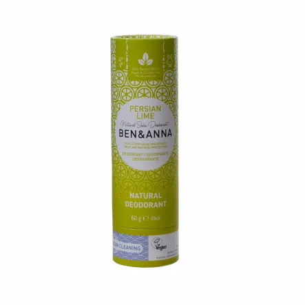 Dezodorant w Sztyfcie na Bazie Sody 60 g -  Persian Lime - Wyprzedaż