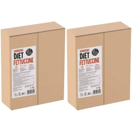 2 x Makaron Konjac Fettuccine 1,4 kg (1 kg) - Diet Food
